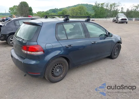 2013 Volkswagen Golf 2.5L 4-Door from USA, damaged, VIN WVWDA7AJ6DW119673